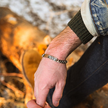 Edge | Snowflake Obsidian | Bracelet